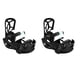 thumbnail image 5 of Fijaciones De Snowboard Para Niños Deportes De Invierno Patinaje Práctico Para Snowboard S Negro Blanco, 5 of 5