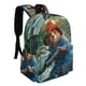 thumbnail image 2 of Paddington-theme Backpack, Campus style schoolbag Bookbag with Adjustable Shoulder Straps And Large Zip Compartment, Unisex Travel Bags.42x30x15cm, 2 of 6