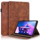 thumbnail image 1 of Funda con relieve del Árbol de la Vida para tablet Lenovo Tab m10 Plus(3rd Gen) con soporte, ranuras para tarjetas y soporte para lápiz óptico. Marrón, 1 of 6