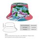 thumbnail image 2 of Navidad Bienvenido a Whoville Sombrero bucket para adultos, gorra de protección solar, sombrero de pescador plegable para viajes al aire libre, pesca y actividades de verano, 2 of 6
