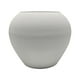 thumbnail image 2 of Macetero Plastico Redondo Ovalado Moderno Con Textura S blanco, 2 of 8
