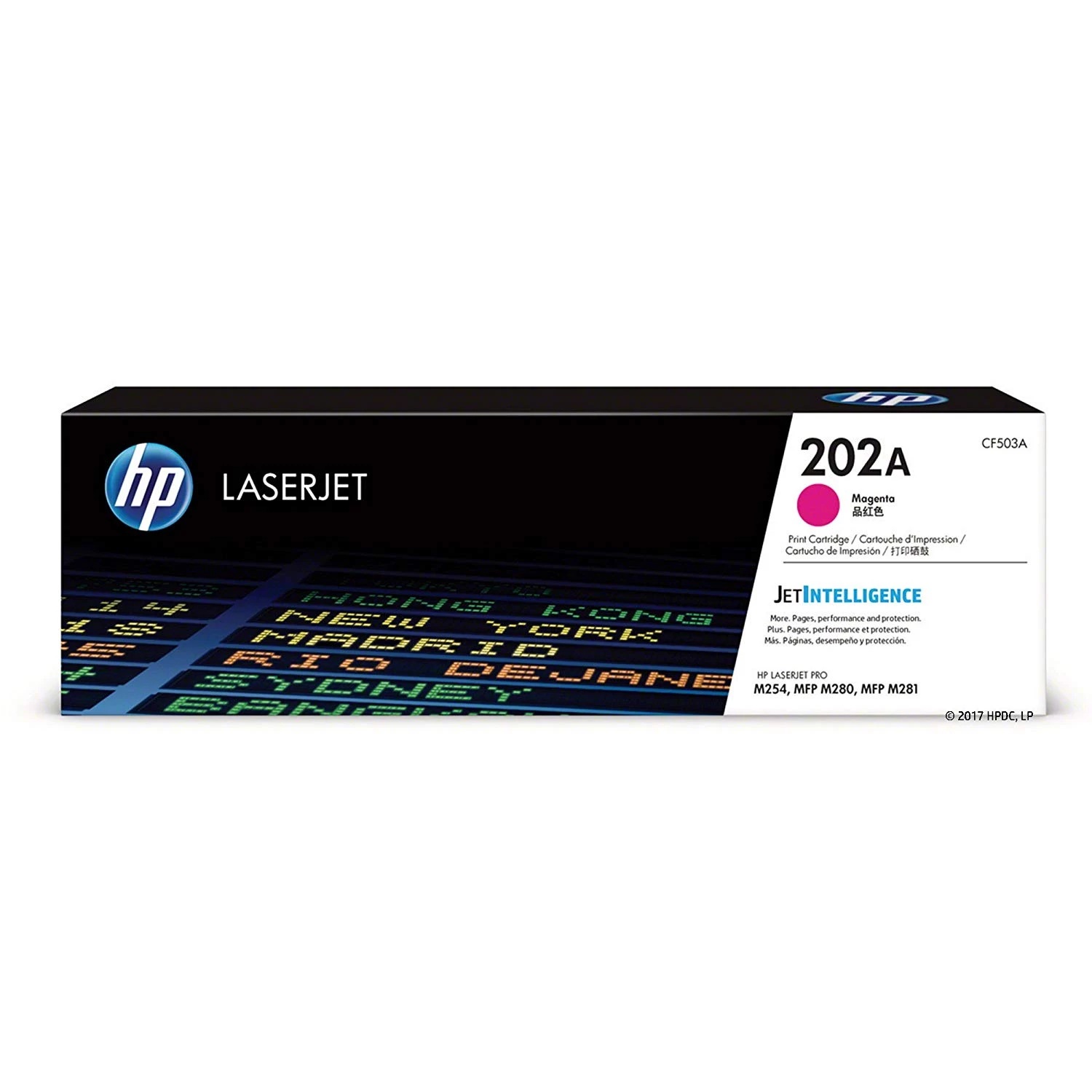 Cartucho Tinta Hp Laserjet 202A Magenta1300 Pag Original