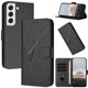 thumbnail image 1 of Funda Cartera Fibra de Carbono para Samsung Galaxy S22 con Soporte y Cierre Magnético Negro, 1 of 6