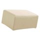thumbnail image 3 of Funda Elástica Para Puf Otomano, Reposapiés, Funda Protectora Para Taburete, Color Beige, 3 of 5