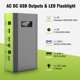 thumbnail image 3 of Batería externa ZeroKor, 24000 mAh, 65 W, toma de corriente alterna, 110 V, portátil, 3 of 9