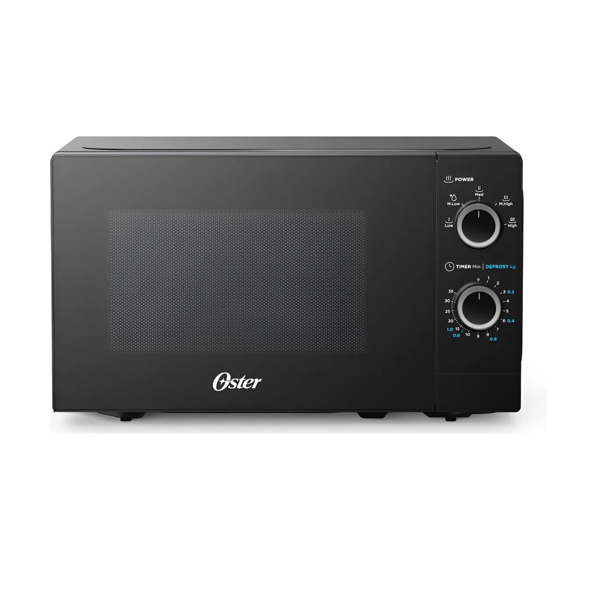 Microondas Oster Análogo Negro 20lt