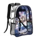 thumbnail image 2 of Honkai Star RailMochila transparente temática, resistente y duradera, bolsa see-through para trabajo, deporte, universidad y viaje, 31 × 43 cm, 2 of 6