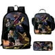 thumbnail image 1 of 3Pcs Set My Hero Mochila Academia Backpacks with Lunch Bags Pencil Case ,Cartoon Large Capacity School Bags for Grade 1-5, 1 of 3