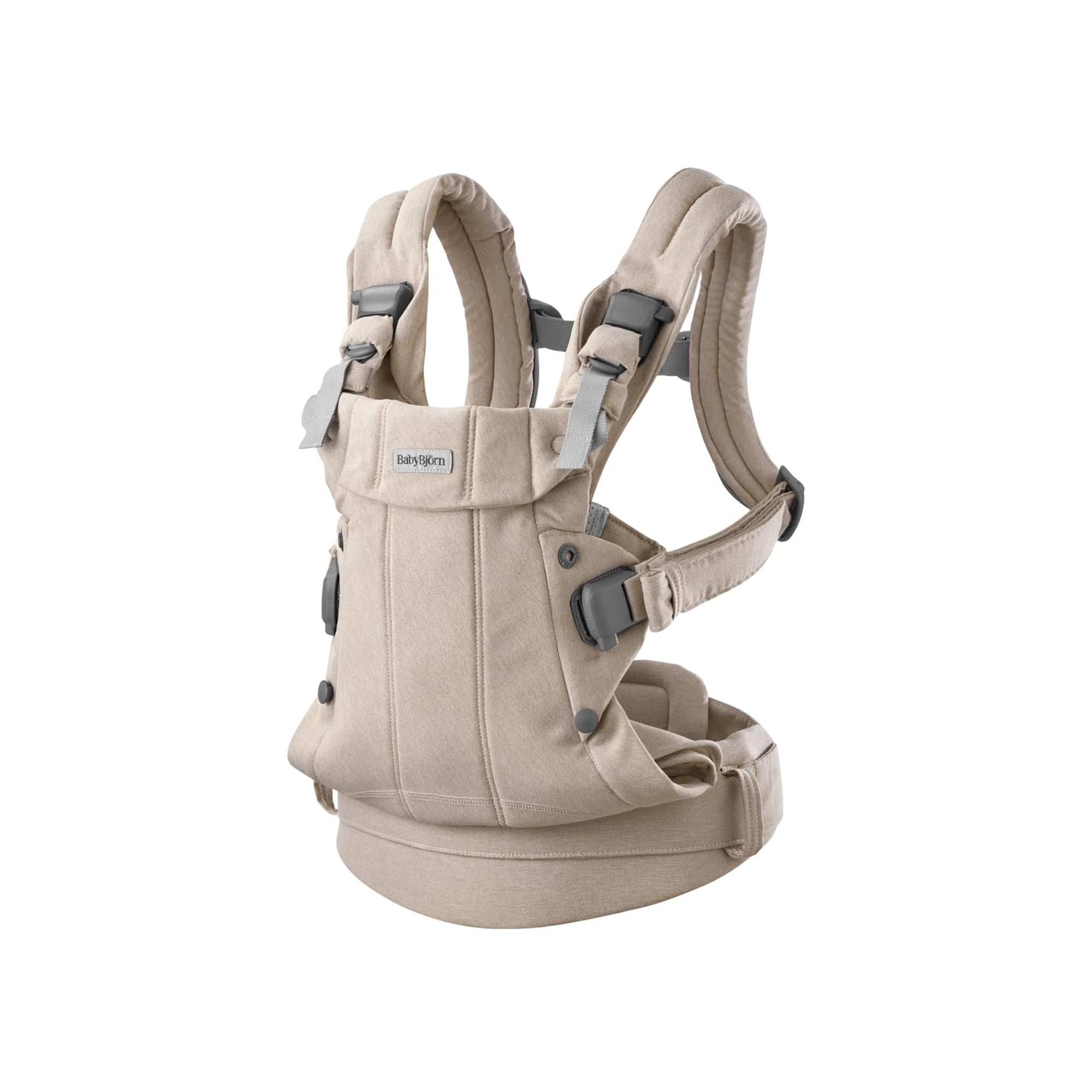 Portabebé Babybjörn Harmony Woven Mélange Beige Claro