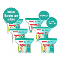 Toallas Humedas Huggies 4En1 6Paq De 184Und Cu