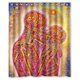 thumbnail image 1 of Cortina de ducha con diseño de Alex Grey Art Painting, con ganchos, tamaño 60 x 72 pulgadas, 1 of 3