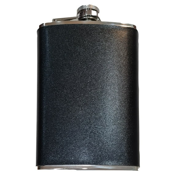 Licorera Acero Inoxidable Negra 9oz 300ml 138grs Petaca