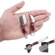 thumbnail image 1 of Juego de 2 mini cuchillos de bolsillo, cortador de cajas, cuchillo pequeño de Damasco, cuchillo de carnicero para acampar al aire libre., 1 of 7
