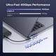 thumbnail image 3 of Adaptador USB-C UGREEN de 90° en ángulo recto de 40 Gbps, paquete de 2, 3 of 9