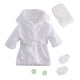 thumbnail image 1 of Accesorios De Fotografía Para Recién Nacidos, Albornoz, Disfraz Para Recién Nacido, Bata De Bebé Para Niños Pequeños, Color Blanco, 1 of 5