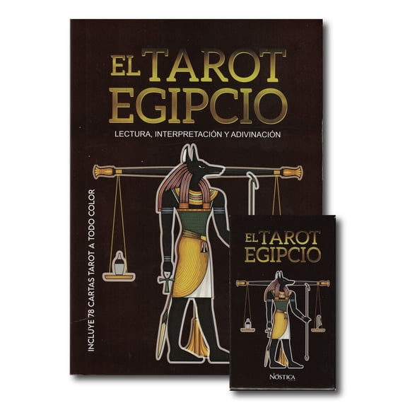 Tarot Egipcio Libro y Cartas