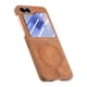 thumbnail image 3 of Magnetic Slim Case for Samsung Galaxy Z Flip 6 with Camera Guard & Anti-Scratch Back Brown, 3 of 6
