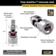 thumbnail image 2 of Universal Joint Titan 85508 Drive Auto Flex de 1/2 pulgada, 2 of 3