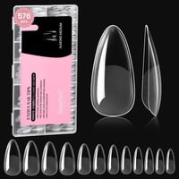 Beetles Gel Polish - Gel Suave Para Uñas Con Forma De Escarabajos, Tamaño Mediano, 576 Unidades, 12 Tamaños