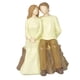 thumbnail image 3 of Boda De Estatua De Pareja Amorosa, Regalo De San Valentín Para La Estantería De La Sala, 3 of 5
