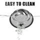 thumbnail image 4 of Cuencos Serentive de acero inoxidable para gatos, 200 ml, antideslizantes, 2 unidades, 4 of 7