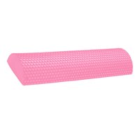 Magideal - Rodillo De Espuma Eva Portátil Premium Fascia Flexibilidad Almohada Espalda Rodillo Espuma Para Dolor De Espalda Muscular Bloques De Yoga , Rosa 45Cm