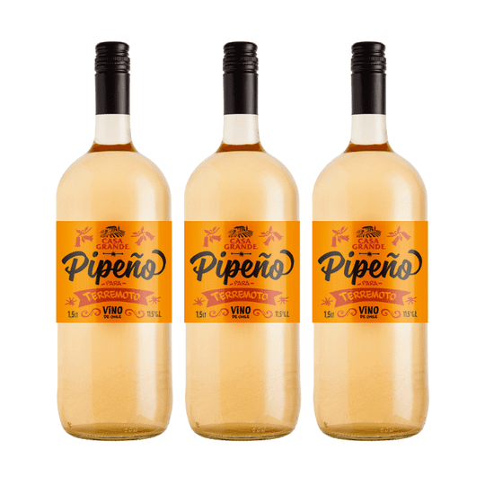 Pack X3 Vino Pipeño Casa Grande 1.5lt