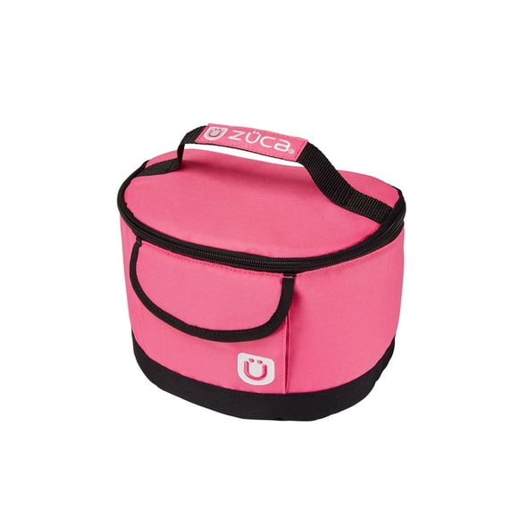 Lonchera ZUCA con forro de vinilo, fácil de limpiar, libre de BPA, rosa