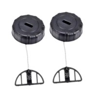 Ioensy - 2X Capacina De Combustible Cap Nylon 1130 350 0500 Para Ms170 Ms180 017 018 Profesional