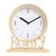 thumbnail image 3 of Reloj De Escritorio Que No Hace Tictac Funciona Con Pilas Loft Estante De Oficina Decorativo Familiar Beige, 3 of 3