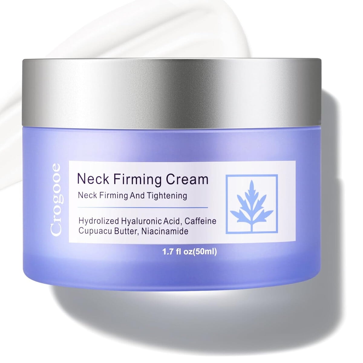 Crema Reafirmante Cuello Crogooe 50ml Con Ácido Hialurónico