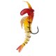 thumbnail image 3 of Se?uelo De Pesca De Camarón Multiarticulado Con Cabeza De Plomo Rojo Amarillo, 3 of 5