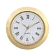 thumbnail image 2 of Reloj Redondo Inserto Pieza De Reparación Dormitorio Hogar Decorativo Manualidades DIY Mini Reloj Marco Dorado, 2 of 3