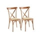 thumbnail image 1 of Pack 2 Silla Crossback Madera Natural, 1 of 3
