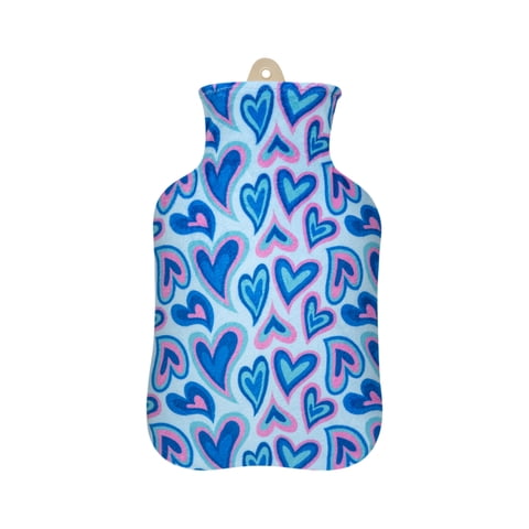 Guatero Thermicachile 1Lt Corazones Fondo Celeste