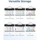 thumbnail image 3 of Bolsas neceser transparentes BAGSMART TSA 2 pack, 3 of 3