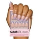 thumbnail image 1 of Press-On Nails Glamnetic French Lila Short Almendra Púrpura, 1 of 3