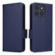 thumbnail image 1 of Funda Cartera para Motorola X70 Air Tapa Flip con Ranuras y Soporte Azul, 1 of 5