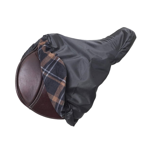 Funda para Silla de Montar Centaur Impermeable con Forro de Polar Negro