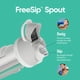 thumbnail image 2 of Botella De Agua Freesip Clear Tritan Plastic 750 Ml, 2 of 6