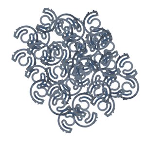 Bothyi - 50 Unids/Set Caja De Bobina Hoja De Resorte De Acero Para Brother Suministros Industriales Coche Sincronizado