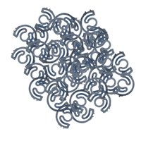 Bothyi - 50 Unids/Set Caja De Bobina Hoja De Resorte De Acero Para Brother Suministros Industriales Coche Sincronizado