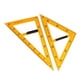 thumbnail image 5 of Regla De Geometría Matemática Número Grande Para El Aula Escolar Reglas De 2 Piezas, 5 of 5