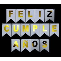 Genérico - Banner F.C. Blanco/Dorado 3 Mt X1 Uni