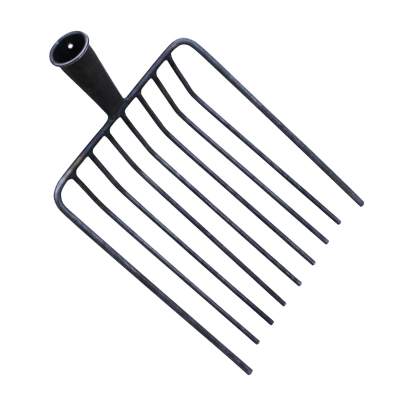 Ioensy - Accesorio De Jardín De Reemplazo De Reemplazo De Acero Para Jardín Para Céspedes Mantenimiento De La Carretera 9 Dientes