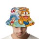 thumbnail image 4 of Pokonyan Sombrero bucket para adultos, gorra de protección solar, sombrero de pescador plegable para viajes al aire libre, pesca y actividades de verano, 4 of 6