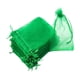 thumbnail image 2 of 100x Bolsas De Organza Reutilizables Para Bodas, Cumplea?os, Regalos De Fiesta, Bolsas De Regalo De Navidad, Color Verde, 2 of 5