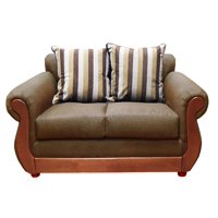 Dkora - Sofa Brittany 2 Cuerpos Brown