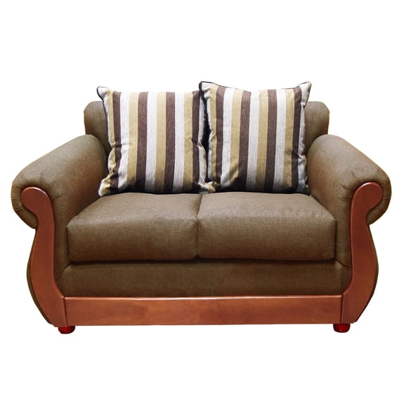 Sofa Brittany 2 cuerpos Brown