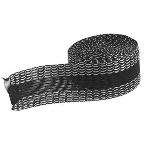 Magideal - Cinta De Dobdillo Acortado De Pantalones De 5M, De Pie De Hierro , Cinta De Fusión De Costura, Cinta De , Negro